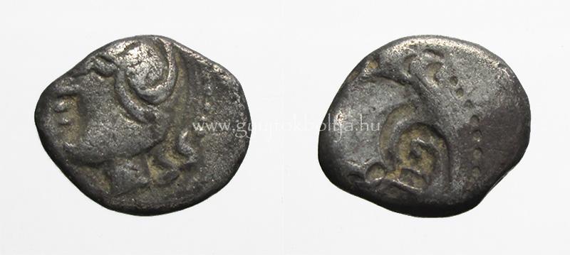Kelta drachma incuse (b)